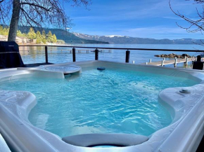 Lakeside Escape - Beautiful Lakefront, Pier, Wood Fireplace, Private Hot Tub